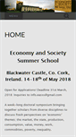 Mobile Screenshot of economyandsocietysummerschool.org