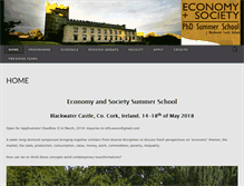 Tablet Screenshot of economyandsocietysummerschool.org